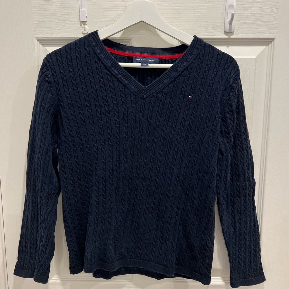 Tommy Hilfiger Navy Blue Women's Long Sleeve